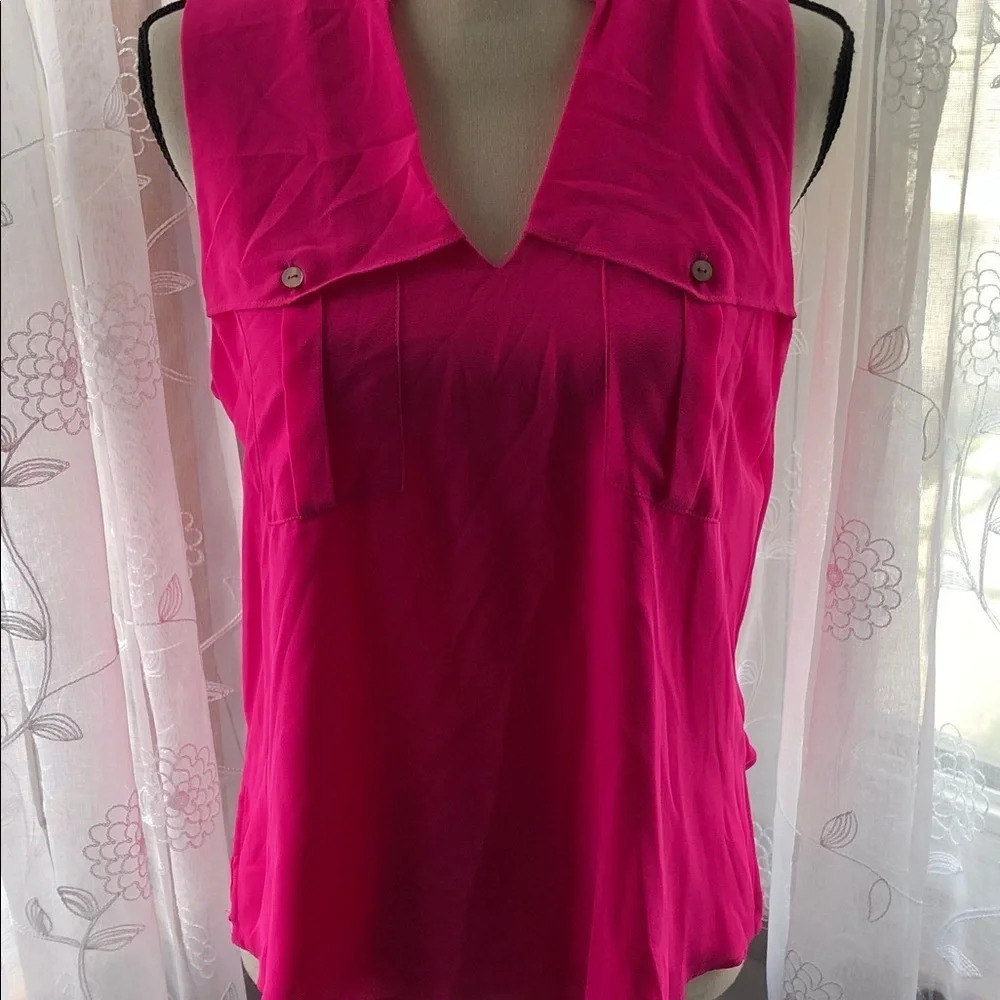 Naked zebra hot pink camisole Large.